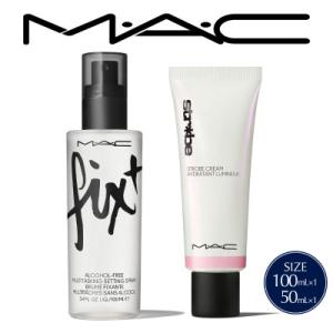 ふるさと納税 茨城県 M・A・C フィックス+オリジナル 100mL &amp; ストロボクリーム ピンクラ...