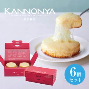 ふるさと納税 神戸市 観音屋デンマークチーズケーキ　6個入り