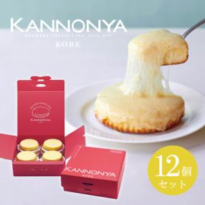 ふるさと納税 神戸市 観音屋デンマークチーズケーキ　12個入り