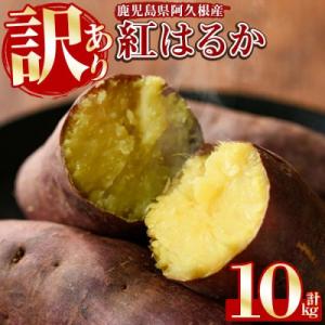 ふるさと納税 阿久根市 先行予約! <訳あり> 鹿児島県産 さつまいも「紅はるか」計10kg  akn056-08