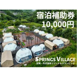 ふるさと納税 山北町 SPRINGS VILLAGE 足柄丹沢温泉リゾート&amp;グランピング 宿泊補助券...