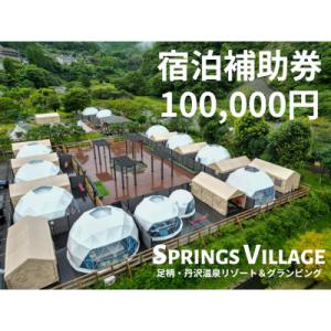 ふるさと納税 山北町 SPRINGS VILLAGE 足柄丹沢温泉リゾート&amp;グランピング 宿泊補助券...
