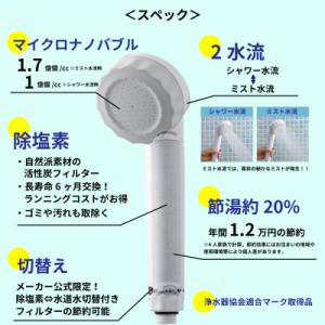 ふるさと納税 山県市 シャワーヘッド バブリー...の詳細画像1