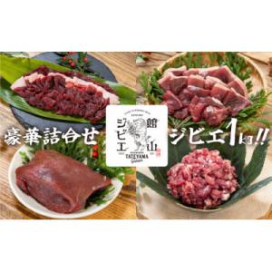 ふるさと納税 館山市 館山ジビエ 満足セット 猪肉 計1kg(4種)
