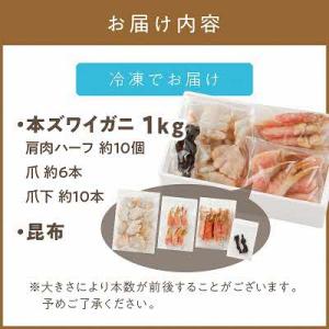ふるさと納税 北見市 【訳あり】冷凍本ズワイガ...の詳細画像3