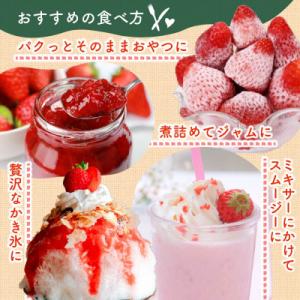 ふるさと納税 牧之原市 完熟冷凍いちご3kg!...の詳細画像2