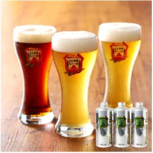ふるさと納税 山梨市 ふじやまビール1L缶×3種...の商品画像