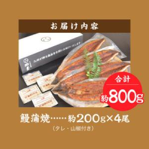 ふるさと納税 久留米市 国産うなぎ蒲焼 約20...の詳細画像1