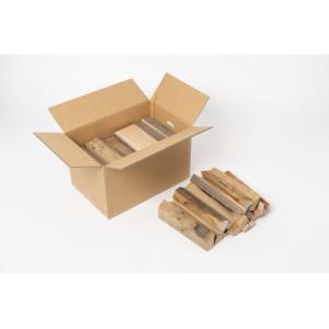 ふるさと納税 東川町 キャンプに最適!広葉樹の薪1箱　短手:280mm【0087-003-02】