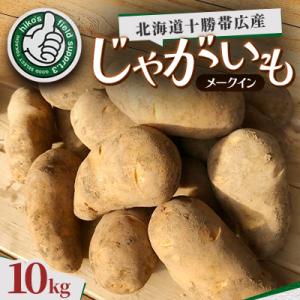 ふるさと納税 帯広市 じゃがいも ( メークイン ) 10kg 北海道十勝帯広産