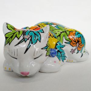 ふるさと納税 能美市 九谷焼 「眠り猫 ハイビ...の詳細画像1