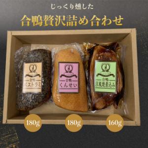 ふるさと納税 和泉市 合鴨3種詰合せ
