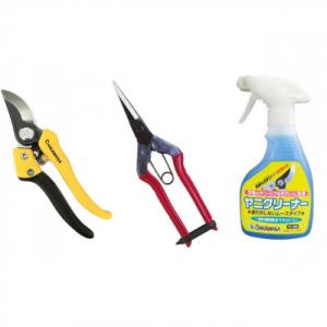 ふるさと納税 和泉市 【3点セット(剪定鋏8・芽切鋏・ヤニクリーナー)】◇近正のハサミ