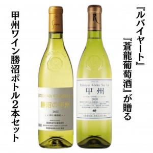 ふるさと納税 甲州市 『ルバイヤート』『蒼龍葡萄酒』が贈る甲州ワイン勝沼ボトル2本セット　B1569...