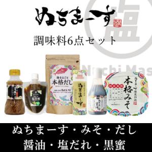 ふるさと納税 うるま市 ぬちまーすの調味料6点セット
