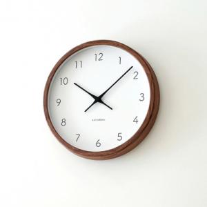 ふるさと納税 郡上市 掛け時計 KATOMOKU Muku clock km-93WA 木製 無垢 ...
