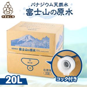 ふるさと納税 山梨市 富士山の原水バナジウム天然水　20L