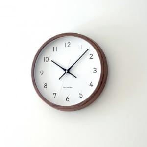 ふるさと納税 郡上市 KATOMOKU Muku clock ウォールナット km-104WA 木製...