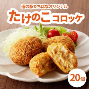 ふるさと納税 八女市 ≪道の駅たちばなオリジナル≫たけのこコロッケ(冷凍)