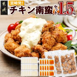 ふるさと納税 都城市 宮崎発!チキン南蛮セット1.5kg