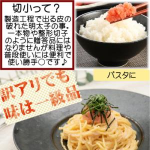 ふるさと納税 川崎町 【訳あり】辛子明太子 切...の詳細画像3