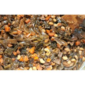 ふるさと納税 藍住町 ごはんが進む!鳴門産茎わかめと春にんじんの佃煮(1袋180g×3個)