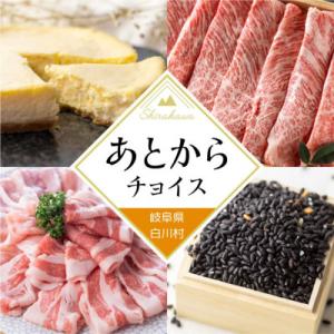 ふるさと納税 白川村 ＼あとから選べる/オンラインカタログ あとからチョイス [S620]