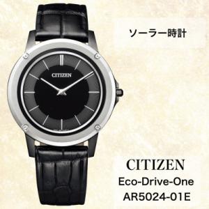 ふるさと納税 飯田市 シチズンの腕時計　メンズ　エコ・ドライブワン　AR5024-01E