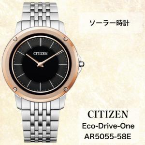 ふるさと納税 飯田市 シチズンの腕時計　メンズ　エコ・ドライブワン　AR5055-58E