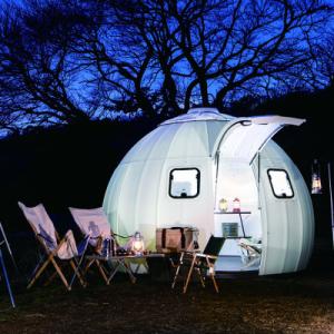 ふるさと納税 東郷町 組み立て簡単なDIY型ドームハウス「EZ DOME HOUSE(イージードームハウス)」