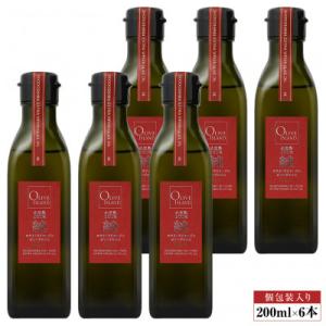 ふるさと納税 土庄町 【小豆島】小豆島産100%「純」EXVオリーブオイル200ml(単品)6本