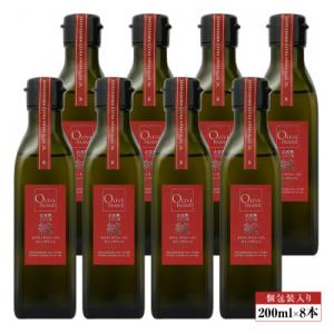 ふるさと納税 土庄町 【小豆島】小豆島産100%「純」EXVオリーブオイル200ml(単品)8本