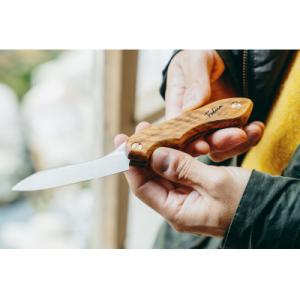 ふるさと納税 下北山村 折畳式料理ナイフ(杉杢)　FEDECAとSKYWOODのコラボ返礼品　杉杢ナ...