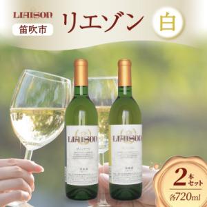 ふるさと納税 笛吹市 白ワイン Liaison 2種 飲み比べ 各1本 計2本 セット 日川中央葡萄...
