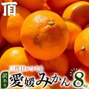 ふるさと納税 八幡浜市 【訳あり(家庭用)】三代目がつくる愛媛みかん 8kg【C31-40】
