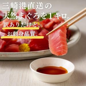 ふるさと納税 三浦市 【訳あり】天然三崎まぐろ...の詳細画像1