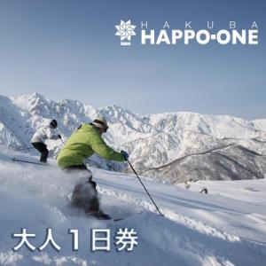 ふるさと納税 白馬村 長野県白馬八方尾根スキー場リフト券【大人1日券1枚】