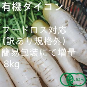 ふるさと納税 掛川市 【フードロス対応・規格外】　有機大根　訳あり　有機JAS　冬季限定(12〜3月...