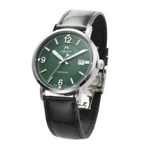 ふるさと納税 長野県 信州腕時計職人の渾身作 Azusa ORTHODOXY KIZAMU グリーン