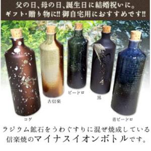 ふるさと納税 甲賀市 信楽焼・ラジウムボトル(...の詳細画像2