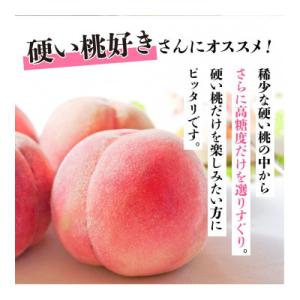 ふるさと納税 高山市 【晩生の硬い桃】訳あり桃...の詳細画像1