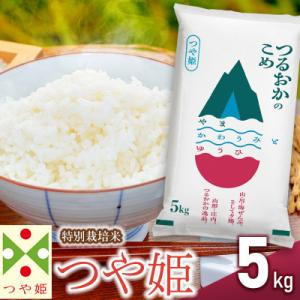 ふるさと納税 鶴岡市 山形県庄内産 令和7年産 特別栽培米 つや姫 精米 5kg
