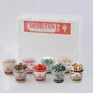 ふるさと納税 桐生市 まるでケーキのようなパフェアイスのセット　コールドストーン パフェアイス　4種×各2個(計8個)