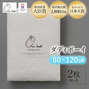 ふるさと納税 今治市 エアーかおる　ダディボーイ　バスタオル　2枚　スノーホワイト【I002240B...