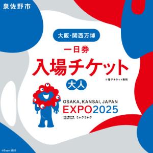 ふるさと納税 泉佐野市 【1日券】2025年日本国際博覧会 大阪・関西万博 入場チケット(大人1名分...