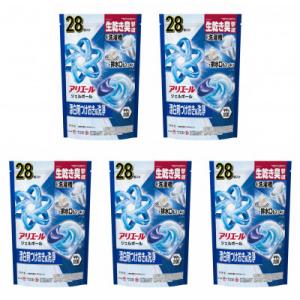 ふるさと納税 藤岡市 P&G　アリエールジェルボールプロ　つめかえハイパージャンボサイズ(28個入り)×5個