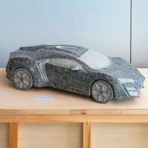 ふるさと納税 香川県 1/8スケール 庵治石モデルカー(オーダーメイド)