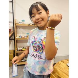 ふるさと納税 湖西市 天然石ブレスレット製作体験【小人1名様】3歳〜小学生