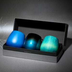 ふるさと納税 能美市 【THE EASTON】能登ヒバタンブラー ラウンドタイプ 3点セット 輪島塗...