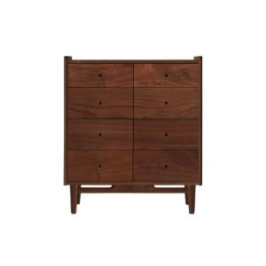 ふるさと納税 旭川市 旭川家具 MUKU工房オリジナル ジャム リビングチェスト ウォールナット_04901